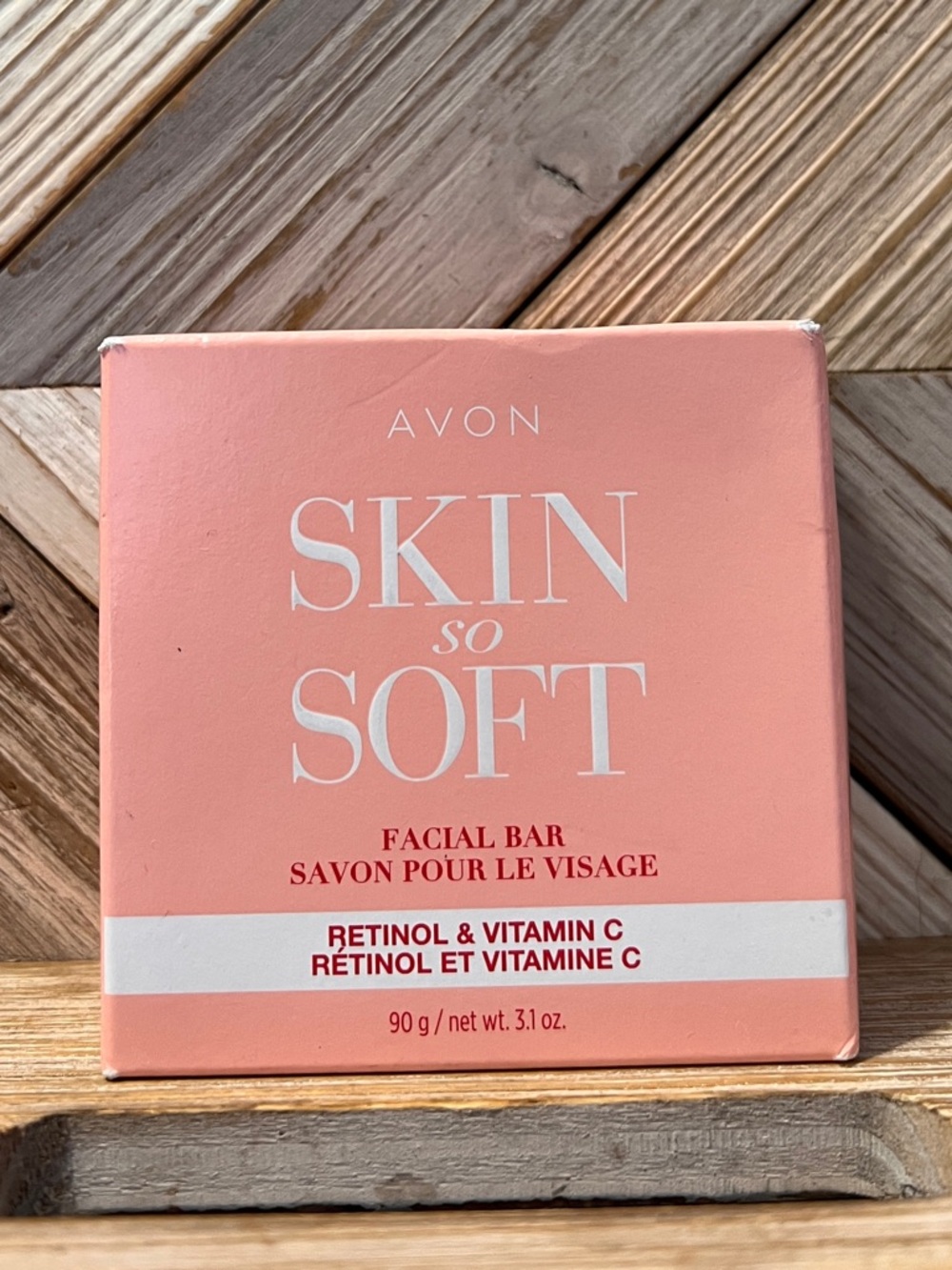 Avon Skin So Soft Facial Bar with Retinol & Vitamin C